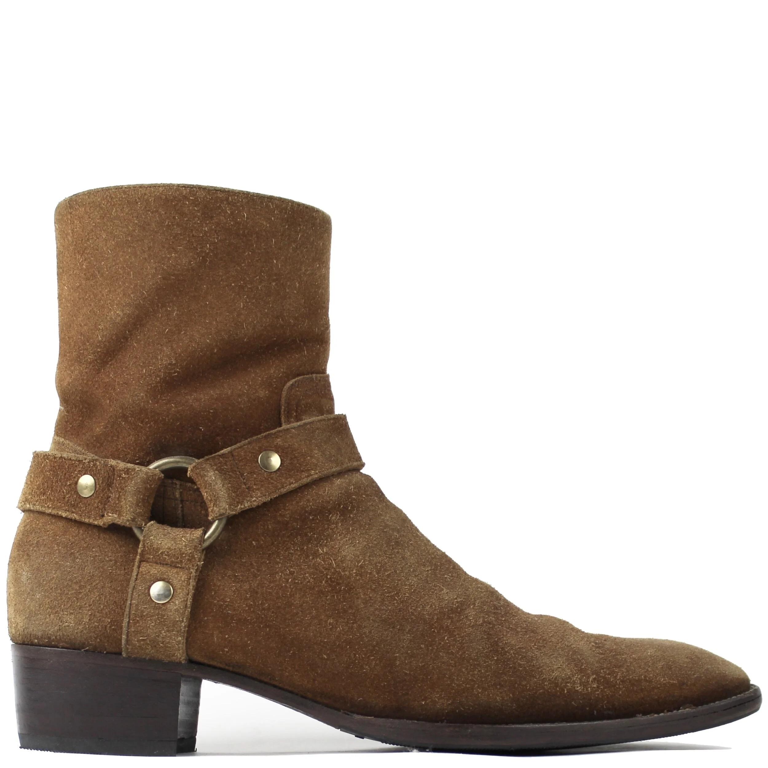 Wyatt suede store good harness boots